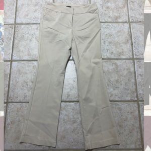 Ann Taylor Khaki Trouser Size 8